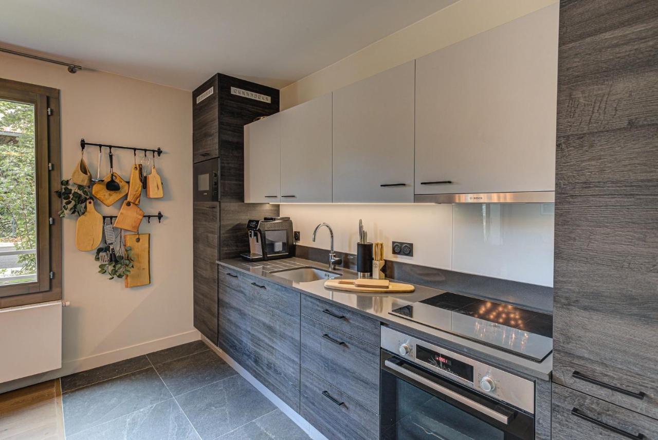 White Pearl A05 Modern Apartment Chamonix Alpes Travel Sleeps 4 To 6 Ngoại thất bức ảnh